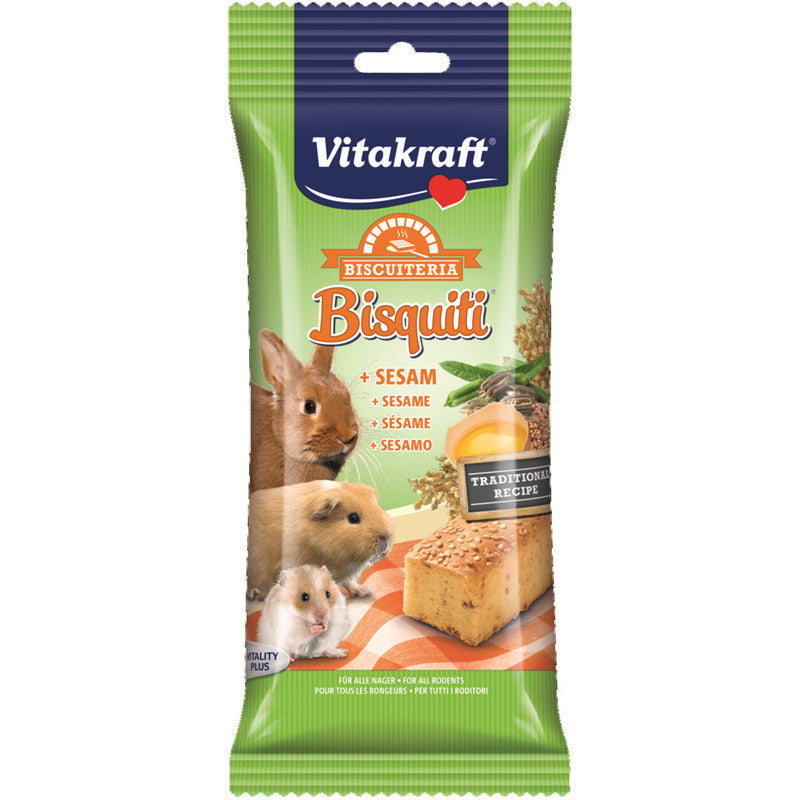 Vitakraft Bisquiti® + Sesam 4er-Pack 1 Stück