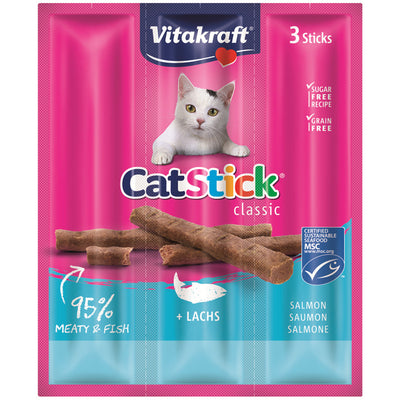 Vitakraft® Cat Stick® + Lachs 3 Stück