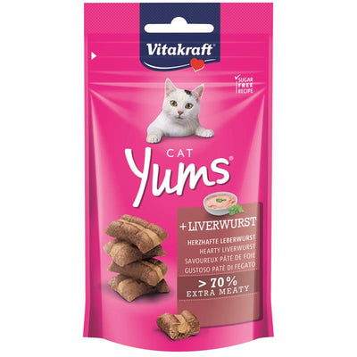 Vitakraft® Cat Yums® + Leberwurst 40 g