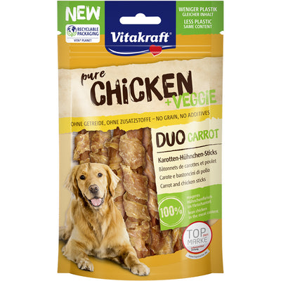 Vitakraft® CHICKEN Veggie Karotte-Hühnchenstick 80 g