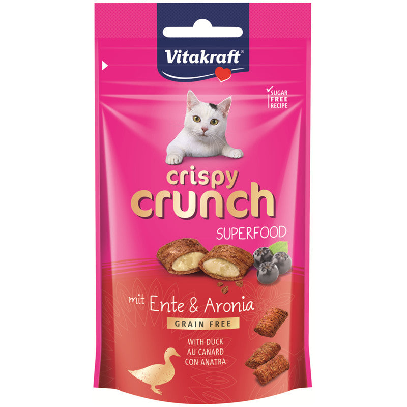 Vitakraft Crispy Crunch Superfood Ente & Aronia 60 g