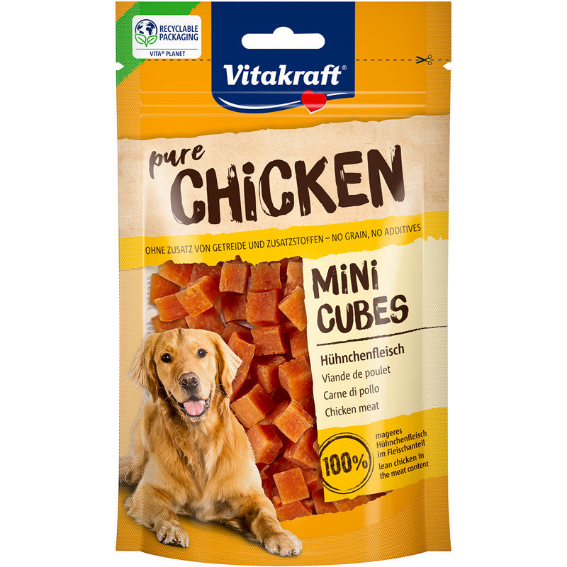 Vitakraft DCHICKEN Mini Cubes 80 g