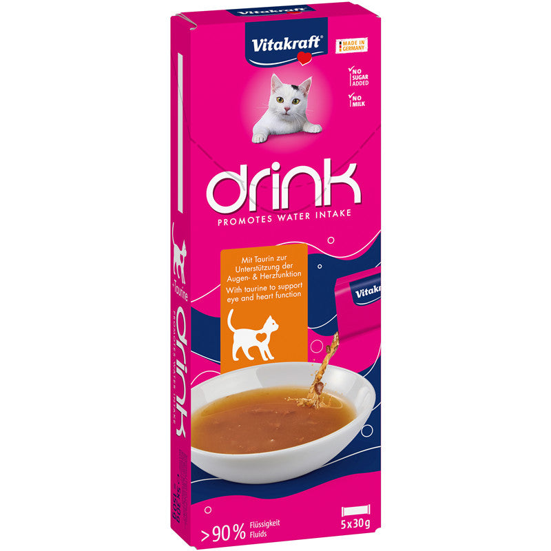 Vitakraft Drink Huhn-Geschmack+Taurin 5x30 g 1 Stück