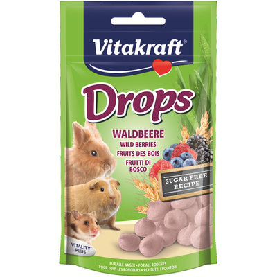 Vitakraft® Drops Waldbeere für Nager 75 g