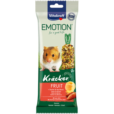 Vitakraft® Emotion® Kräcker® fruit + Dattel & Aprikose für Hamster 2 Stück