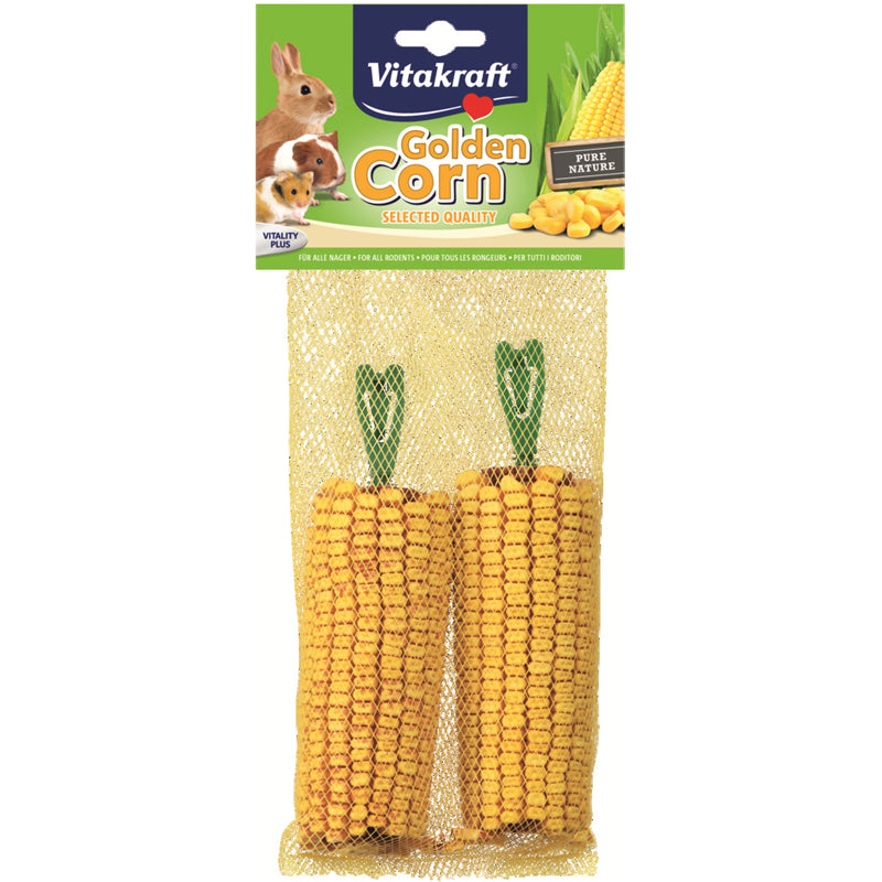 Vitakraft® Golden Corn Maiskolben 2er-Pack 200 g