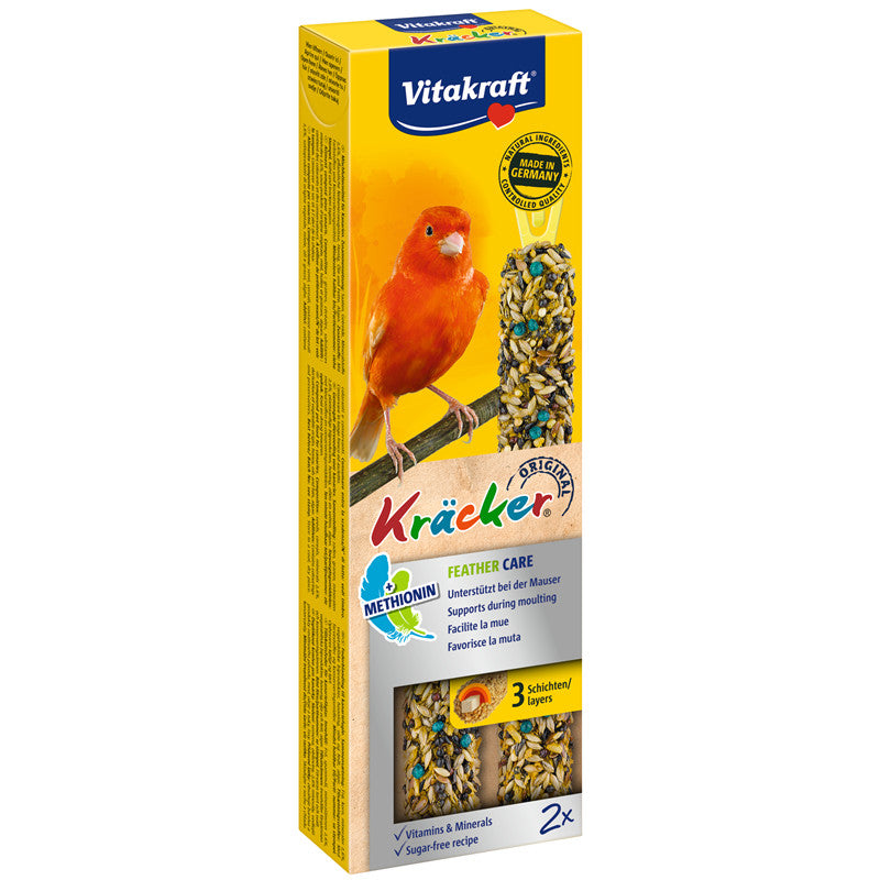 Vitakraft® Kräcker® Feather Care für Kanarien 2 Stück