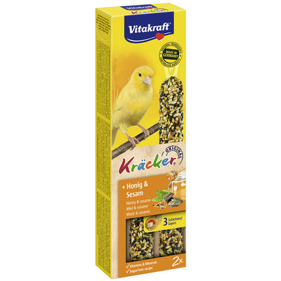 Vitakraft® Kräcker® Honig & Sesam für Kanarien 2 Stück