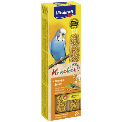 Vitakraft® Kräcker® Honig & Sesam für Sittiche 2 Stück