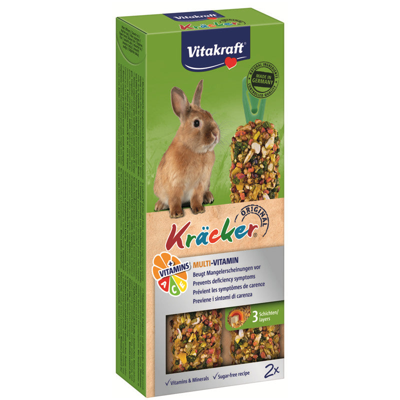 Vitakraft Kräcker Multi Vitamin für Zwergkaninchen 2er/ 112 g