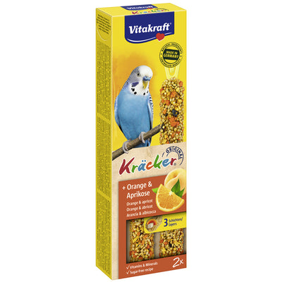 Vitakraft® Kräcker® Orange & Aprikose für Sittiche 2 Stück