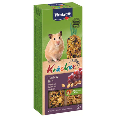 Vitakraft® Kräcker® Traube & Nuss für Hamster 2 Stück