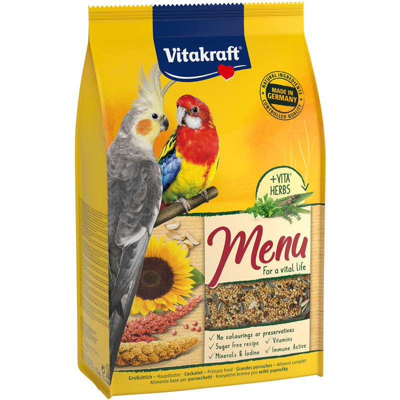 Vitakraft® Menu für Großsittiche 3 kg