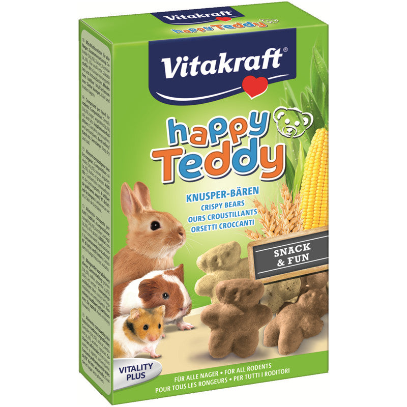 Vitakraft Nagersnack Happy Teddy Knusper-Bären 75 g