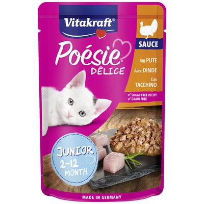 Vitakraft® Poésie® Délice Junior + Putenbrust 85 g Frischebeutel