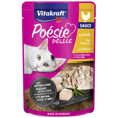 Vitakraft® Poésie® Délice mit Huhn in Sauce 85 g