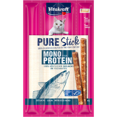 Vitakraft® Pure Stick Seelachs 4 x 5 g