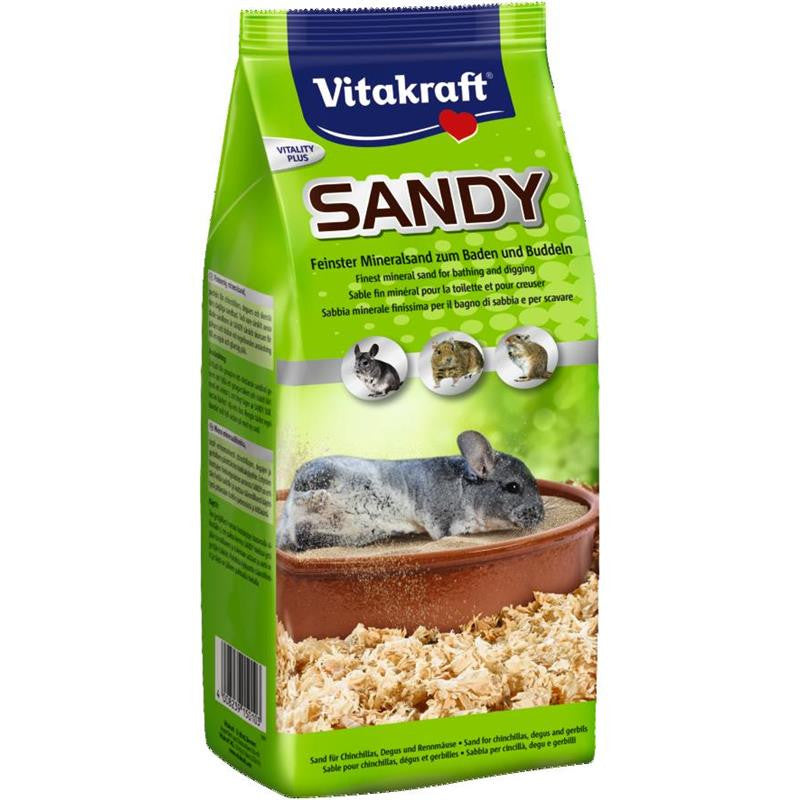 Vitakraft® SANDY für Chinchillas, Degus und Rennmäuse 1 kg