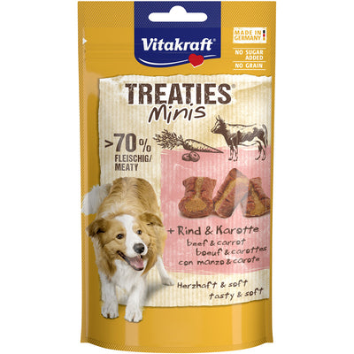 Vitakraft® Treaties® Minis + Rind & Karotte 48 g
