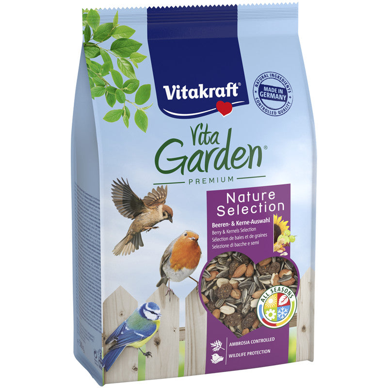 Vitakraft® Vita Garden® Nature Selection Beeren- und Kerneauswahl für Wildvögel 500 g