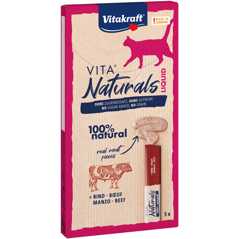 Vitakraft® Vita® Naturals Liquid + Rind 5 Stück