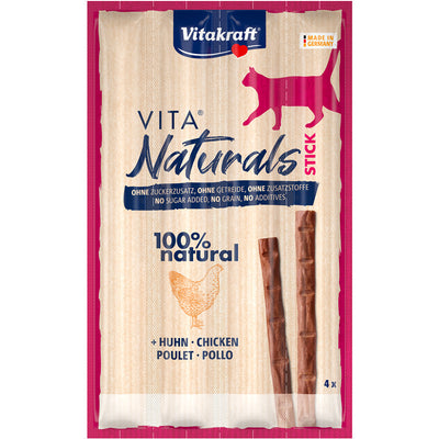 Vitakraft® Vita® Naturals Sticks + Huhn 4 Stück