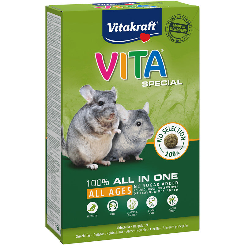 Vitakraft® VITA® Special All Ages für Chinchillas 600 g