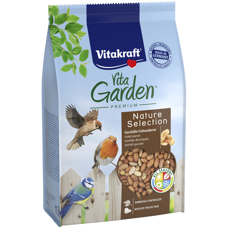 Vitakraft VitaGarden Erdnüsse geschält für Wildvögel 500 g