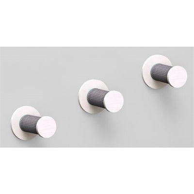Wand-Set 3, 3 Stufen weiß/grau 3 × ø 18 × 22 cm