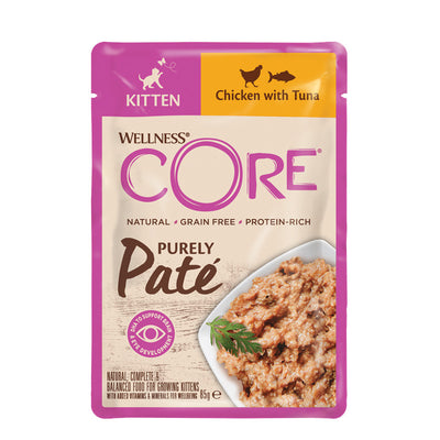 Wellness CORE Cat PB Kitten Huhn & Thunfisch 85 g