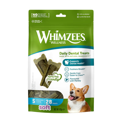 Whimzees Dog Snack SOFT Value Bag Stück S 28