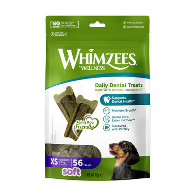 Whimzees Dog Snack SOFT Value Bag Stück XS 56