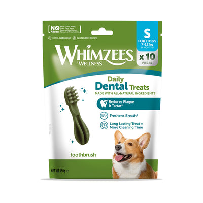 Whimzees Dog Snack Trial Pack Zahnbürste S