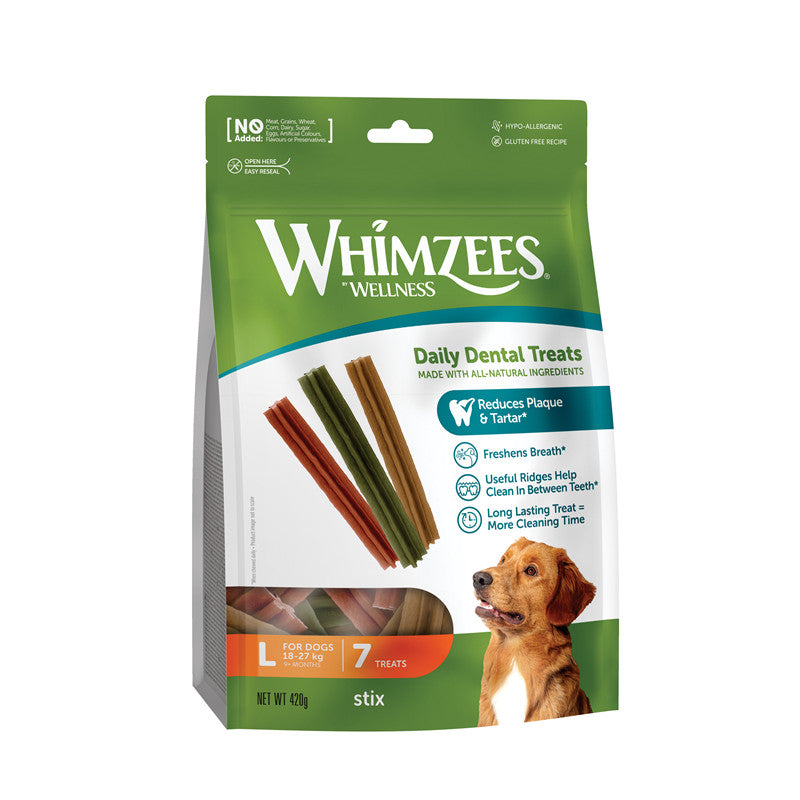 Whimzees Stix S L 360 g / 6 Stück