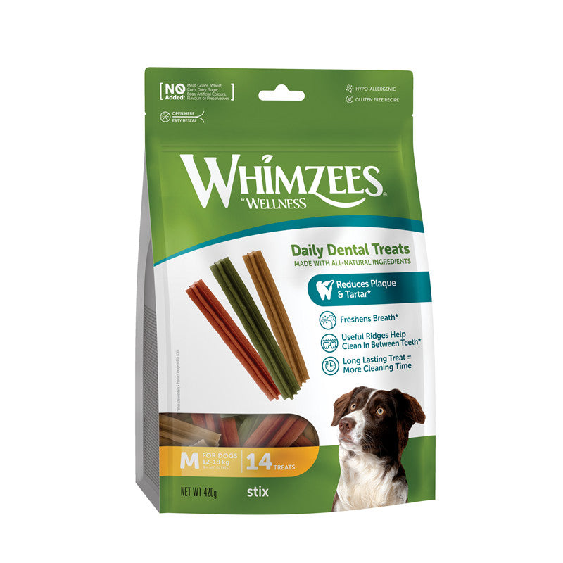 Whimzees Stix S M 360 g / 12 Stück