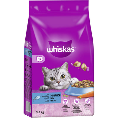 WHISKAS® (1+ Jahre) mit Thunfisch 3,8 kg