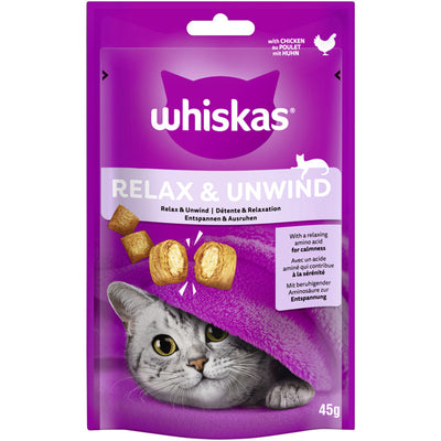 WHISKAS® Snack Relax & Unwind mit Huhn 45 g