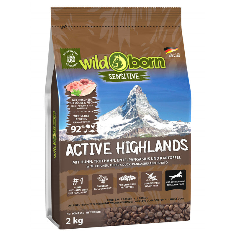 Wildborn Active Highlands 2 kg