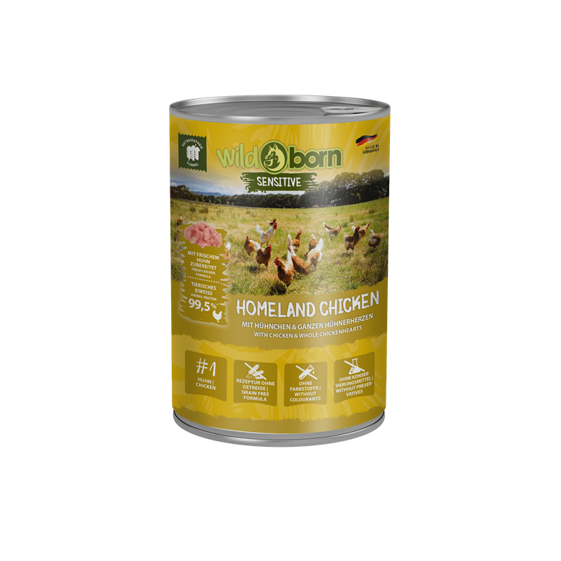 Wildborn Dose Homeland Chicken  400 g