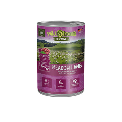 Wildborn Meadow Lamb Hunde Nassfutter mit Lamm 400 g