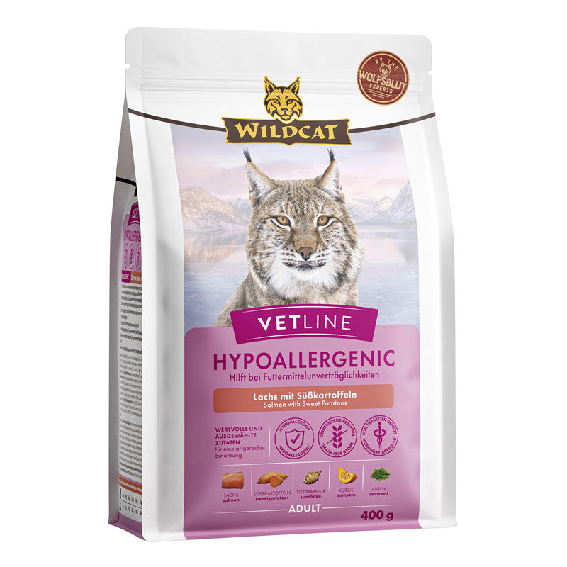 Wildcat Vetline Hypoallergenic Lachs 400 g