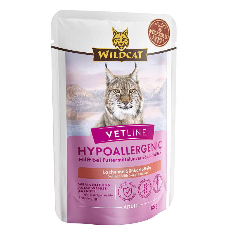 Wildcat Vetline Hypoallergenic Lachs 85 g