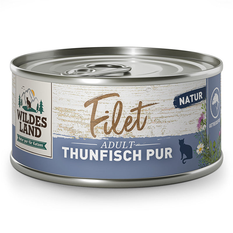 Wildes Land Filet Thunfisch Pur 80 g