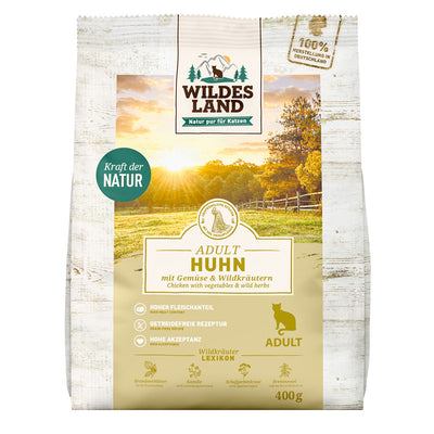 Wildes Land Huhn mit Gartengemüse 400 g