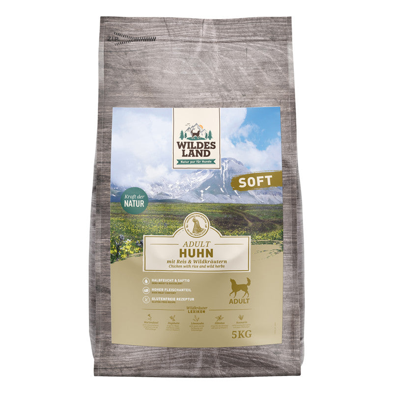 Wildes Land Huhn mit Reis Soft 5 kg