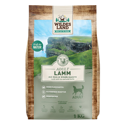 Wildes Land Lamm mit Reis 1 kg