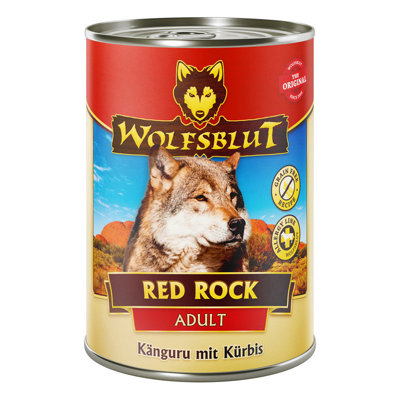 Wolfsblut Hunde Dosen Nassfutter Red Rock Känguru 395 g