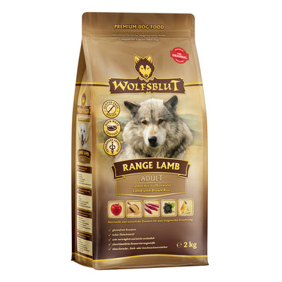 Wolfsblut Hunde Trockenfutter Range Lamb Lamm & Reis 2 kg