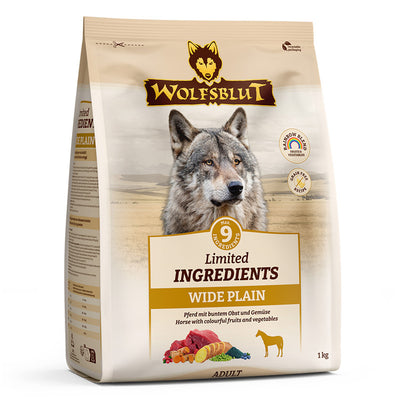 Wolfsblut Limited Ingredients Wide Plain Adult - Pferd mit Süßkartoffel 1 kg
