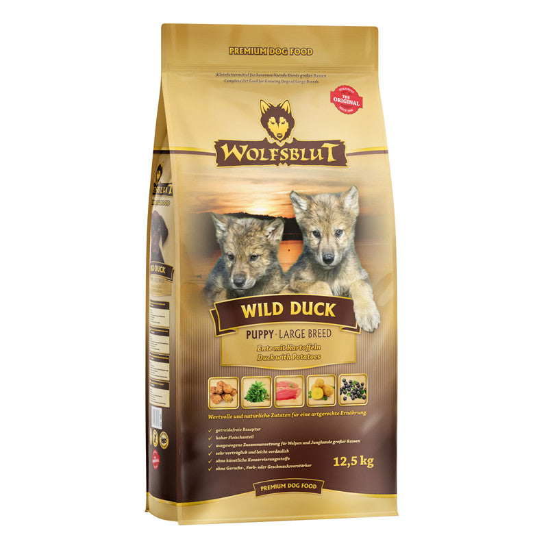 Wolfsblut Wild Duck Large Breed Puppy 12,5 kg